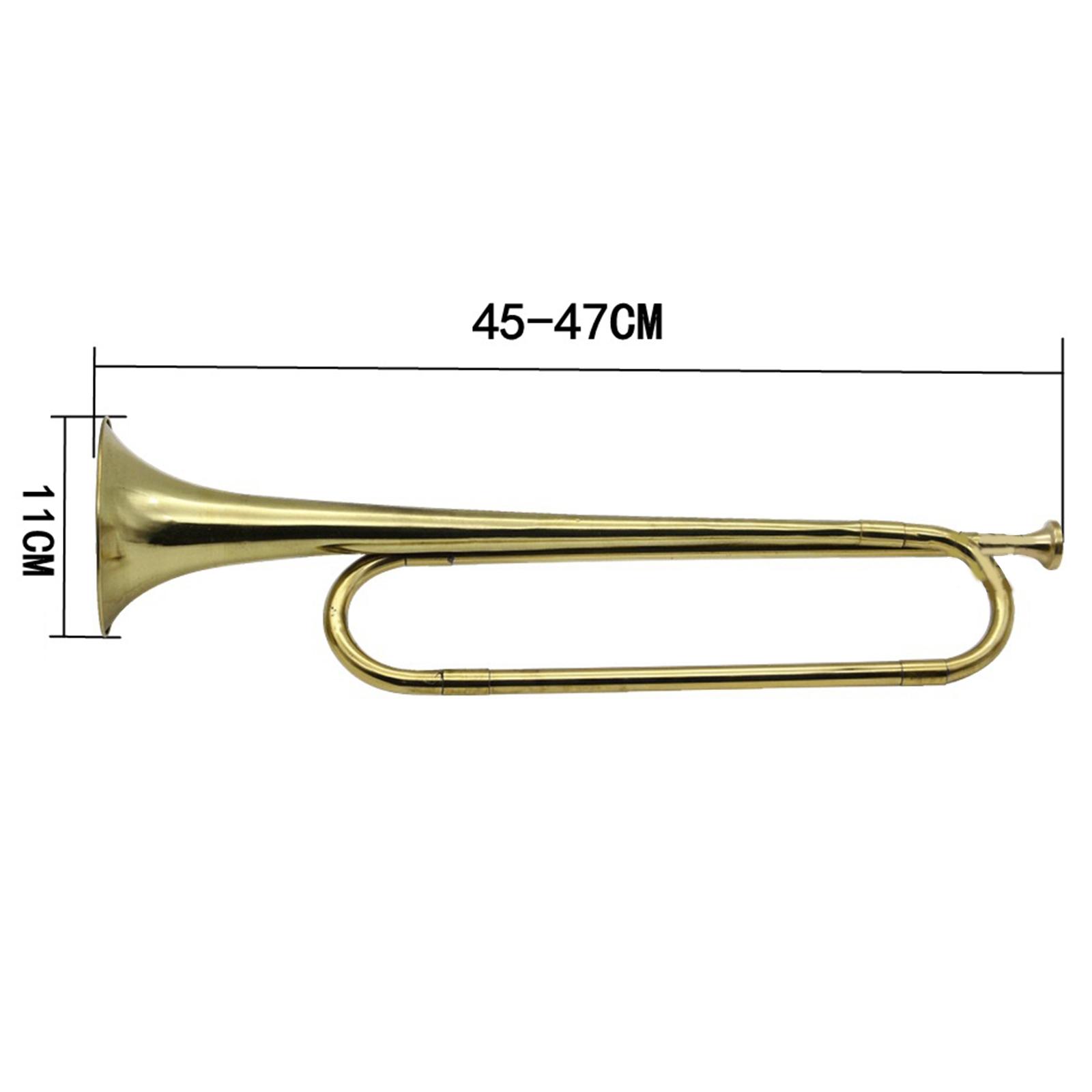 Musical Instrument Bugle - Tromba in ottone, strumento musicale per