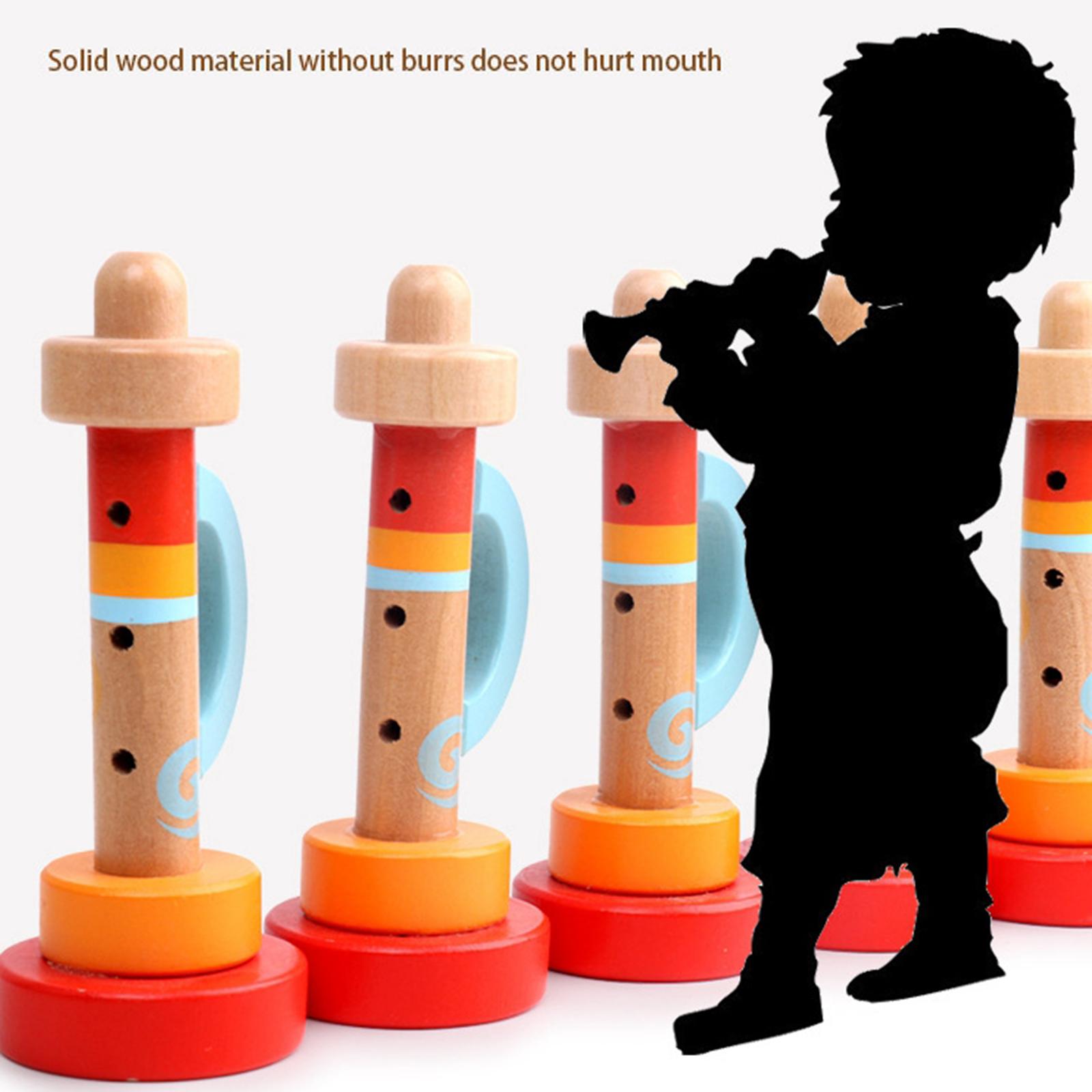 Tromba in legno per bambini, s - Musical Instrument Bugle recensione e prezzo