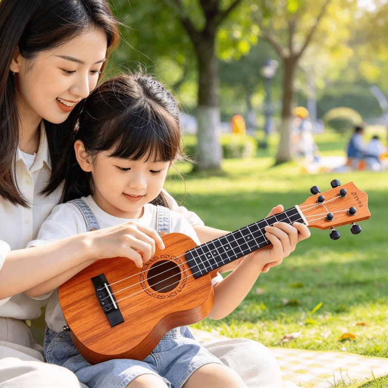Ukulele giocattolo da 35 cm, s - Musical Instrument Harmonium recensione e prezzo