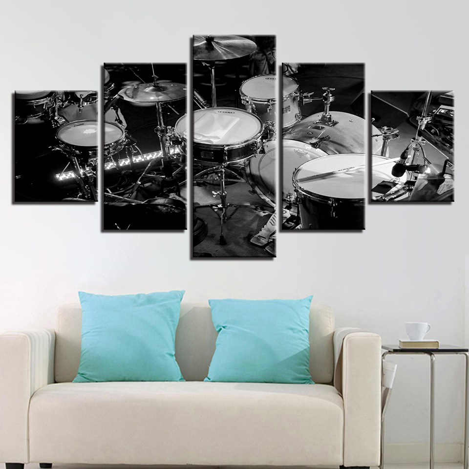 Poster su tela Soggiorno Stamp - Picture Of Musical Instrument recensione e prezzo