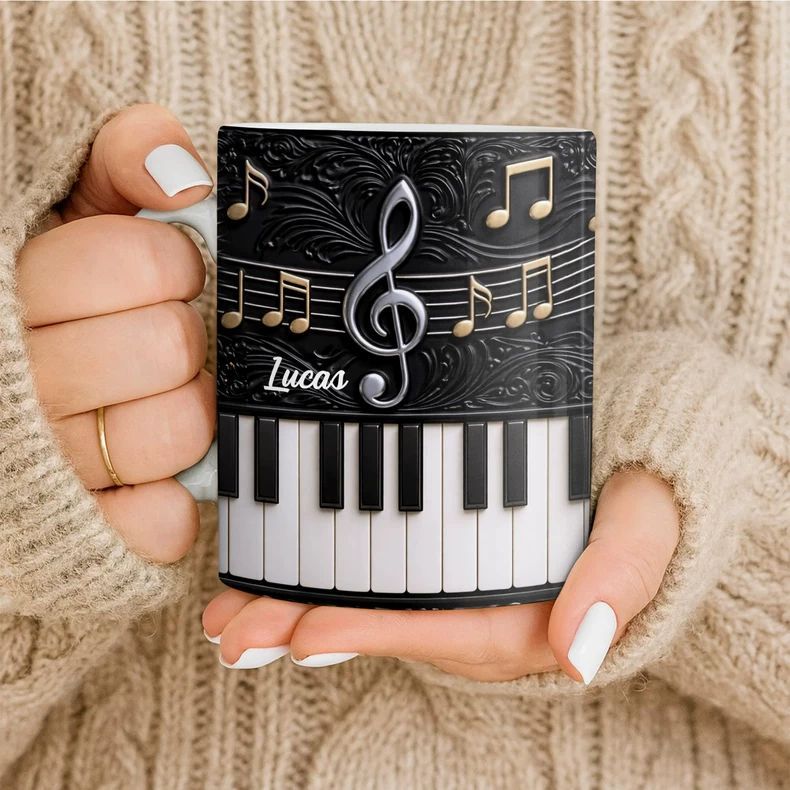 Tazza in Ceramica a Forma di P - Musical Instrument And Names recensione e prezzo