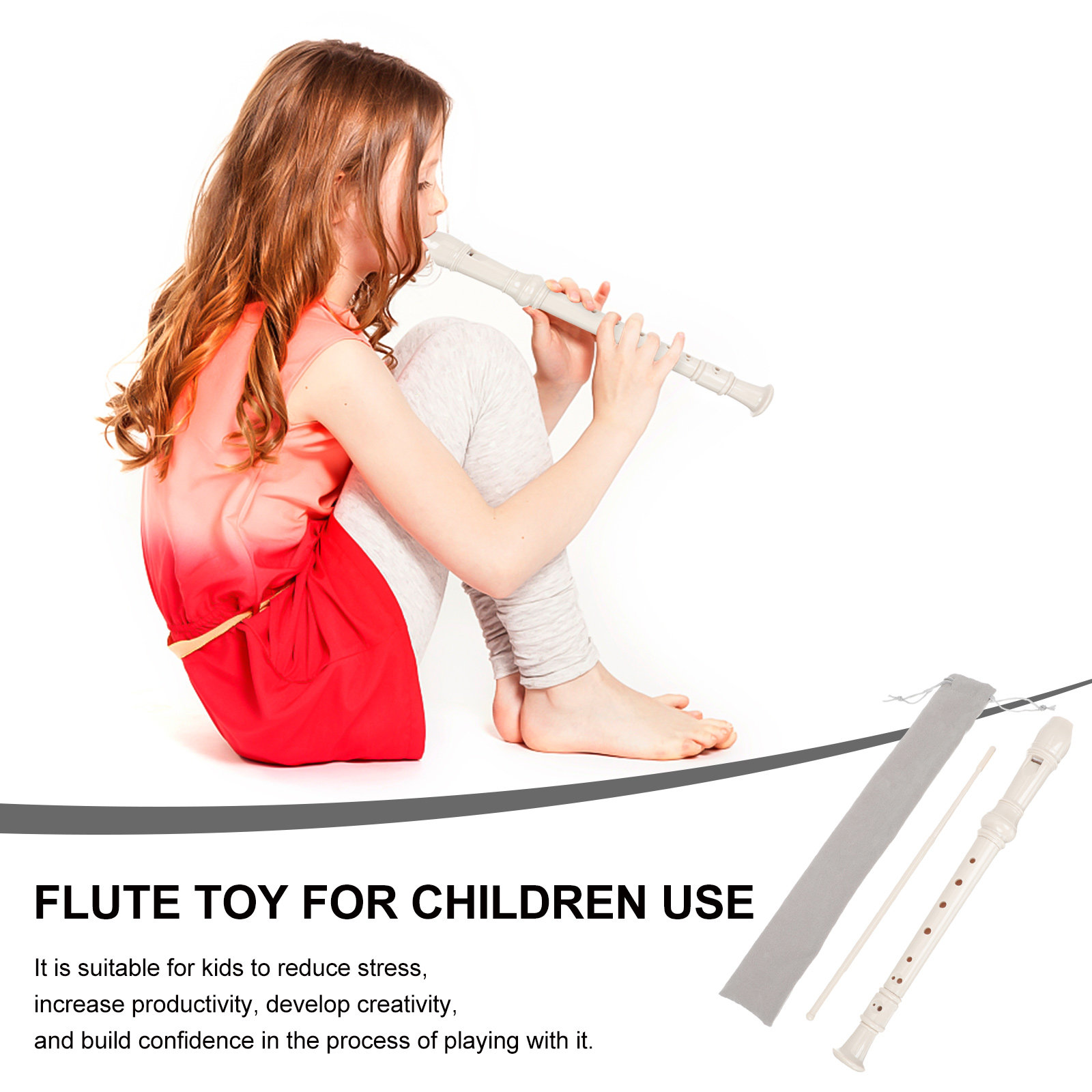 Flauto dolce soprano a 8 fori  - Soprano Recorder Plastic recensione e prezzo